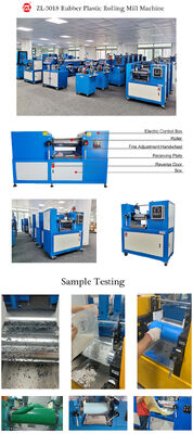 12/14/16/18/22/24 Inches Two Roll Mill Open Mixing Machine for Rubber Compound, Rubber Plasticating, Rubber Warming and Sheeting