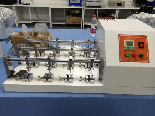 "ISO 108 12 Samples premium quality Flexometer Test Machine for Fabric / Leather\""