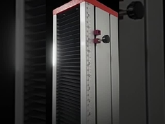 Macchina di prova di trazione di gomma elettronica, macchina di prova del tessuto del tessuto 5KN